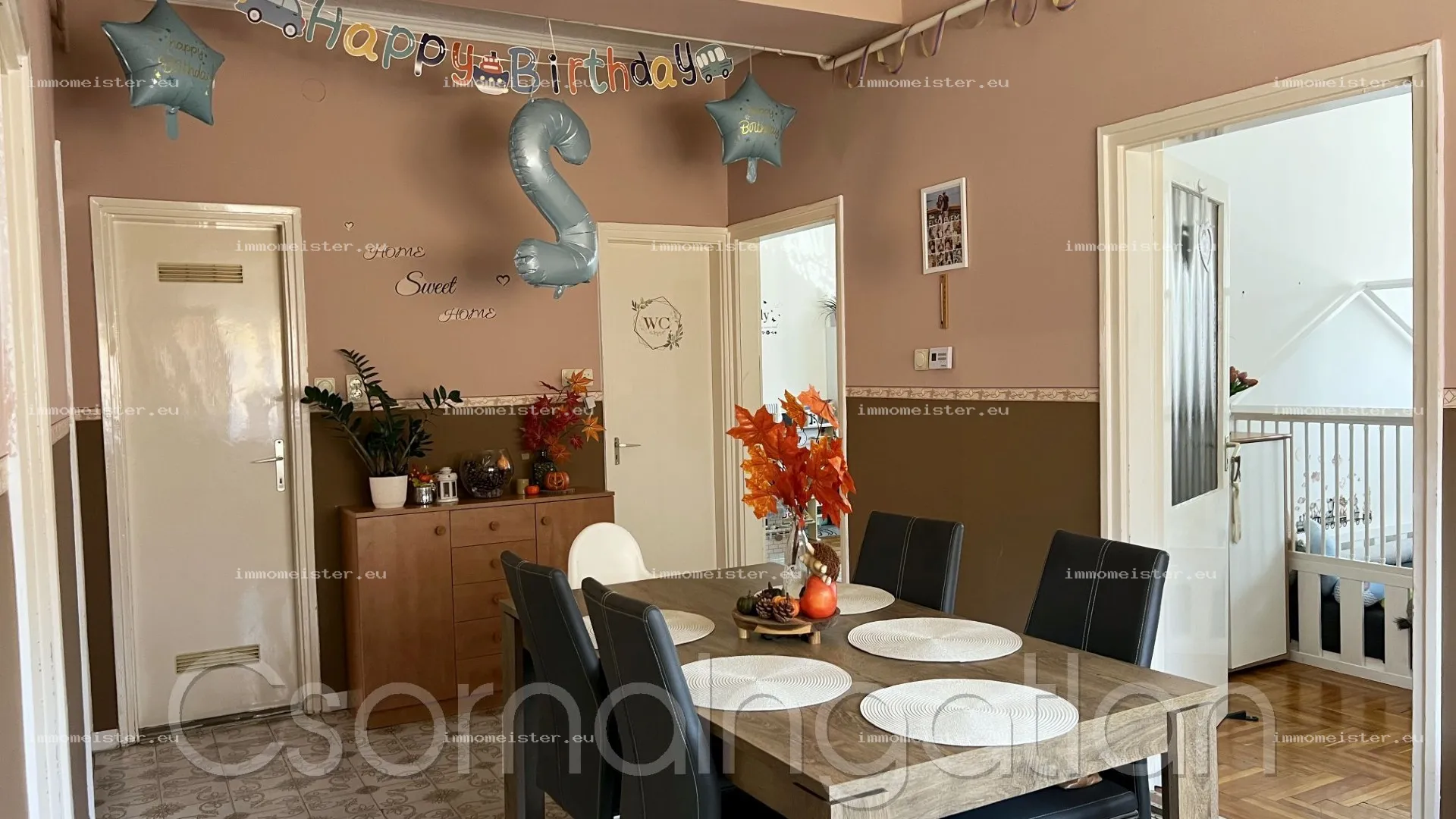 Bősárkány - szigetelt 3 szobás lakás eladó