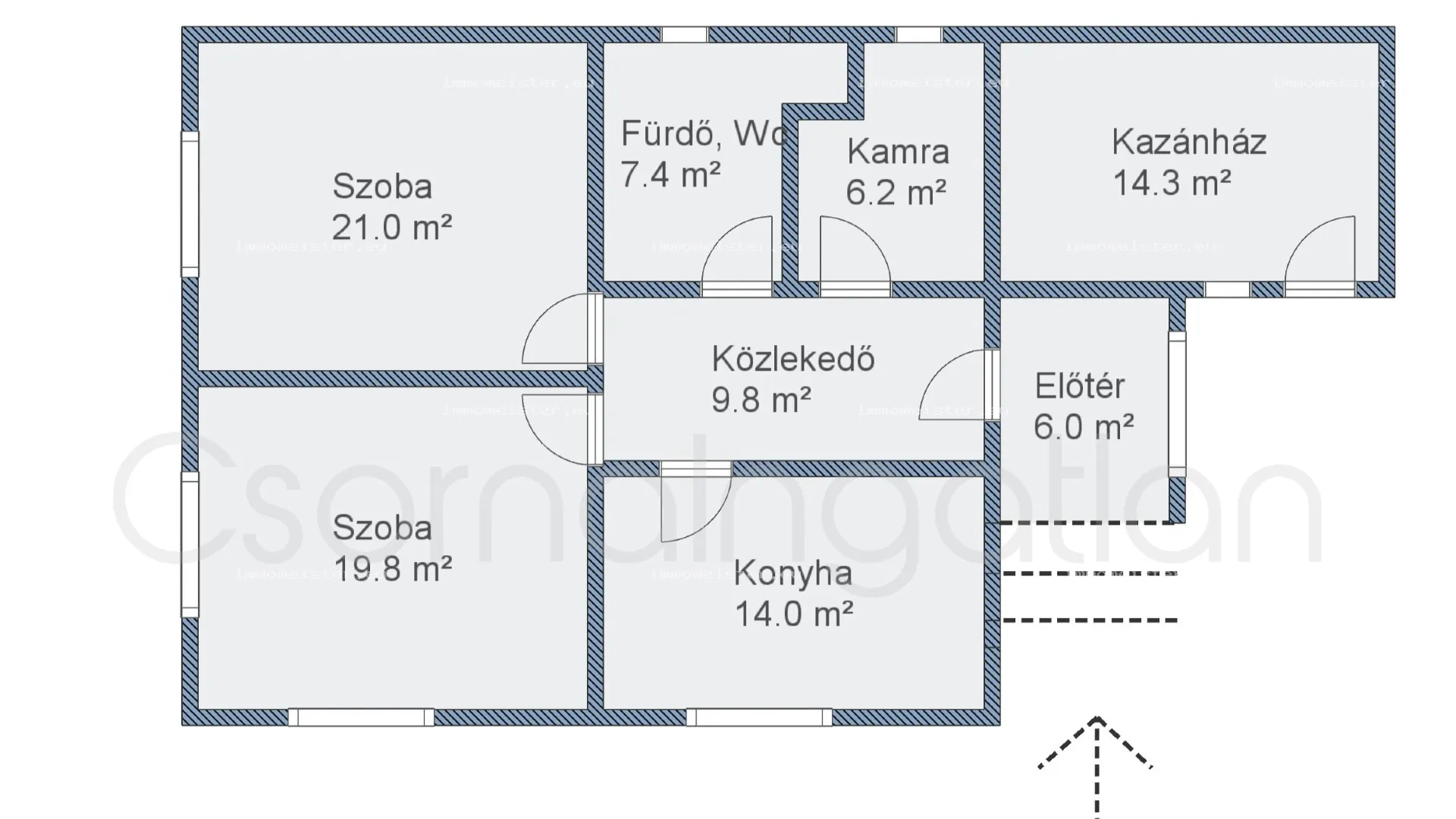 Kapuvár - Magasított alapos családi ház ELADÓ!!