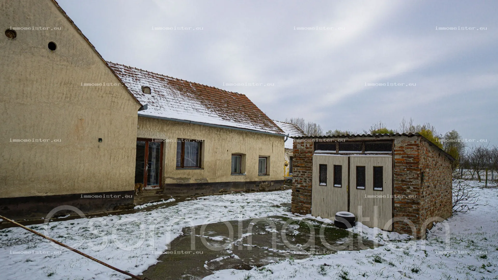 Rábapordány - 2 szoba nappalis ház melléképületekkel eladó