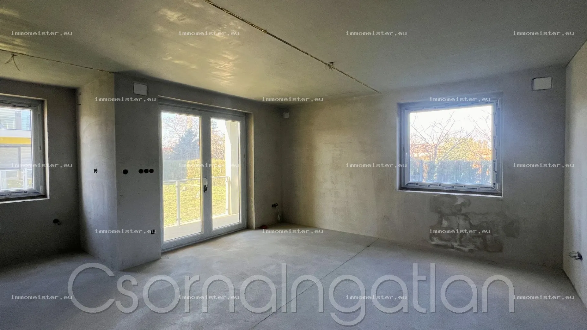 Csorna - földszinti lakás terasszal, saját udvarrésszel eladó