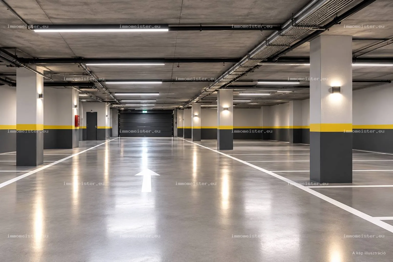 Kiadó 12 m2 teremgarázs, Győr